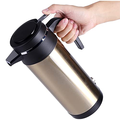 Taza eléctrica para auto de acero inoxidable 1000 mL 12V miniatura 2