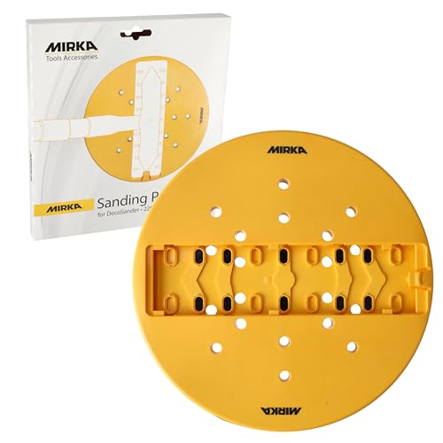 Patin de ponçage auto-agrippant Ø 225mm pour ponceuse DecoSander Mirka