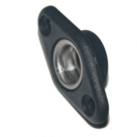 Nautos HPN188 - Deck Push in Bush - Nylon with S/S Insert – 10.5MM~ 13/32? ID - 5MM~3/16? DEEP - Set of 2