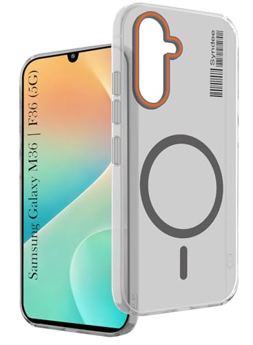 Image of Jkobi Back Cover Case for Samsung Galaxy M36 | Samsung Galaxy F36 (Soft Touch | Camera Bump Protection | MagSafe Compatible | Matte Finish)