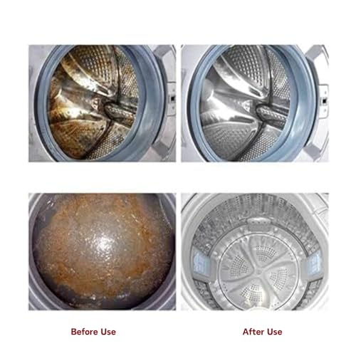 Image of LG ScaLGo Washing Machine Cleaner Descaling Powder For Front Load and Top Load Washing Machines pack of 100 Gram (Part Code ACCWMWLFLDSP)