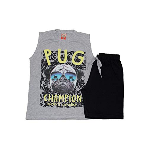 Kit 10 Conjunto Infantil Menino Verão Atacado (8 anos)