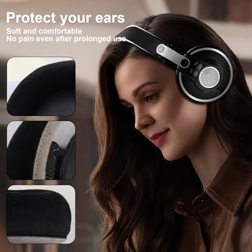 K712 Almohadillas de Repuesto para Orejas Compatibles con Audífonos AKG K702 K701 K601 K612 K712 Q701 Q702 Velour Almohadillas Suaves de Espuma con Memoria e Aislamiento de Ruido miniatura 2