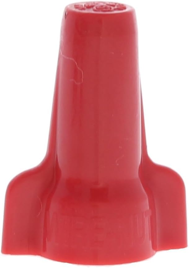 IDEAL INDUSTRIES INC. 30-652 Wing-Nut Wire Connector Red, (500 Bag)