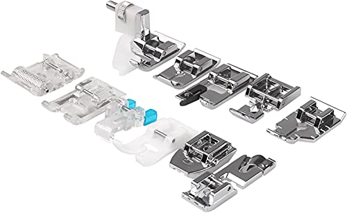 YOFAN 11 pcs Sewing Machine Presser Feet Setï¼ŒMultifunction Presser Foot Parts Accessories for Brother, Babylock, Singer, Janome, Kenmore (11-Pack #2)