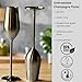 Sisterly Drinkware Stainless Steel Champagne Flutes Set of 2, 7.5 Ounces, Unbreakable Champagne Flutes for Mimosas, Prosecco and Champagne and for Travel, Camping, Pool, Picnics and Outdoor Events