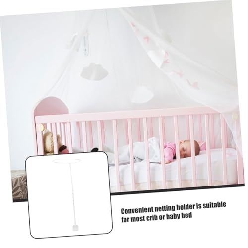 Soporte cuna Hemobllo en pack de 2 juegos con montaje sin herramientas y estructura de hierro resistente 4