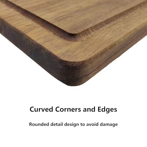 Tabla de Cortar de Madera de Acacia 25.4x17.78x1.52 cm miniatura 6