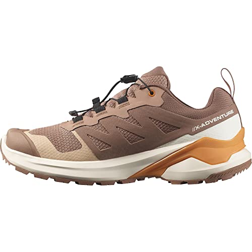 SALOMON Shoes X-Adventure GTX W, Zapatillas de Trail Running Mujer, Mocha Mousse/Vanilla Ice/Turmeric, 38 EU
