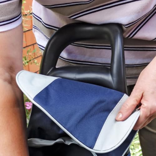 Mango ergonómico de plástico resistente para carrito de compras, evita fatiga en manos 5