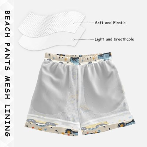 panksolu Boys Swim Trunks Quick Dry Kids Swim Shorts Toddler Shorts Beach Board Shorts Boys Swim Shorts4