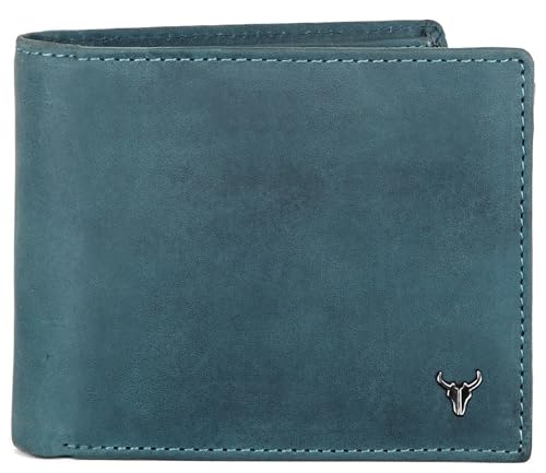 Image of NAPA HIDE Top Grain Genuine Leather Wallet for Men (BLUEHUNTER)