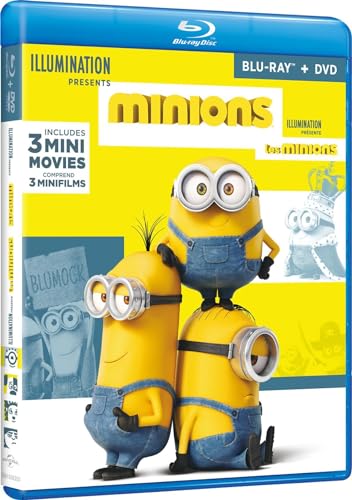 Minions (Includes 3-Mini Movies) (Blu-ray + DVD) image 4