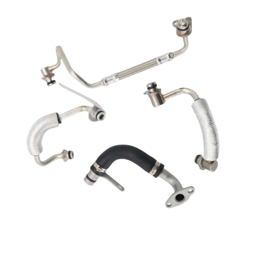 Jhshhpmec Onecolor Turbocharger Coolant Line Kit Compatible With F10 F22 F20 F30 N20 N26 Engine 11538663516 11538663517 11428626652 11428626653