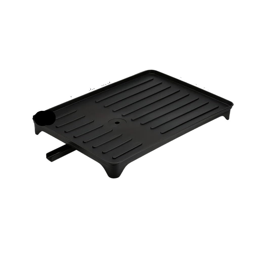 Jobaojiang Sink Base With Drain Board - Clog-Resistant Drain System & Dish Drying Rack, Under-Sink Storage Organizer