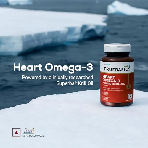 TrueBasics Heart Omega-3 Krill Oil, 30 Capsules - Image 3