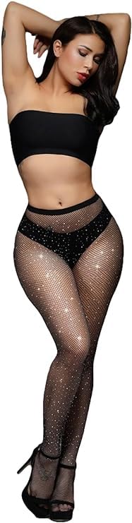 Knitting Net Grid Style Free Size Stockings | High Waist | Thigh Length | Ankle Length Pantyhose Tights Fishnet Stockings for Women's & Girls-image-31