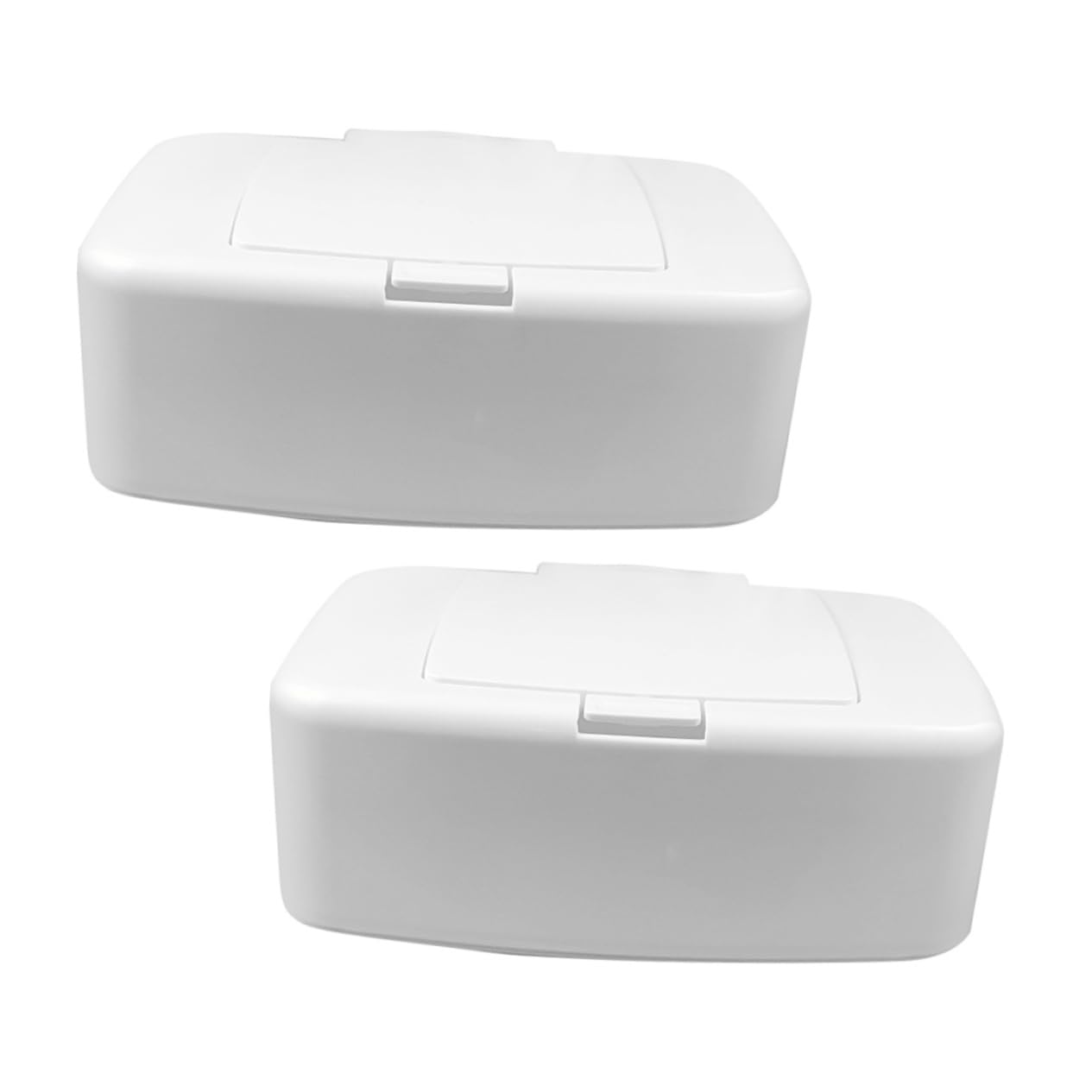 Cabilock 8 Pièces boîte de Rangement pour lingettes humides Range Bureau Trousse de Rangement Voyage décorer lingettes pour bébés étui à lingettes pour la Maison Porte-Mouchoir Auto