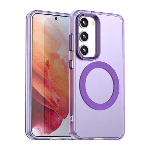 Rnrieyta Miagon ���C�P�[�X Samsung Galaxy A15 5G�p�A[Magsafe�Ή�] �������}�b�g�n�[�h�o�b�N�d�b�J�o�[ �X�����t�B�b�g �ϏՌ��ی�o���p�[ ���f�B�[�X �����Y