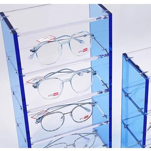Espositore per occhiali, scaffale in acrilico per decorazione da banco ottico e porta occhiali da sole