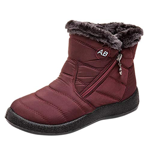 Grey Boots Winter Boots Amazon Womens Boots Uk Wefuesd Women's Snow Boots  Winter Ankle Short Bootie Waterproof