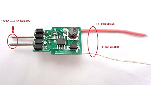 Generic DRDC05 Unbranded5Watt 12V DC to DC LED Driver Card or Kit Input 12V Output 14 24V 300Mah