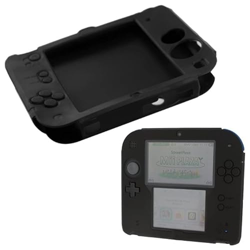 Capa Protetora Silicone Para Nintendo 2DS Preto