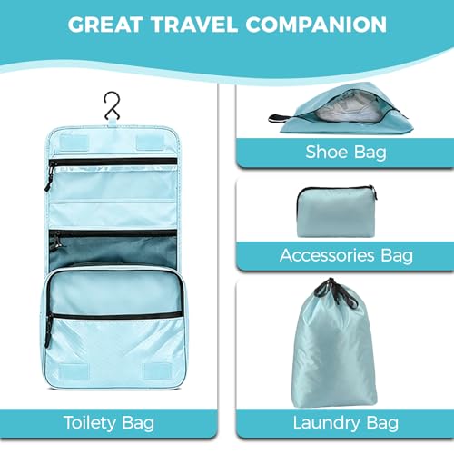 Compression Travel Packing Cubes for Carry On, 8-Piece Luggage Organizer by Idcymoul - Used condition - Image 9