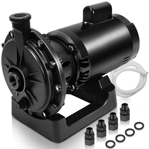 PB4-60 Booster Pump, 3/4 HP Pool Cleaner Booster Pump Replacement for Polaris PB4-60, Compatible with Polaris 180 280 380 480 Pool Cleaners, 115V/230V Dual Voltage, 60Hz