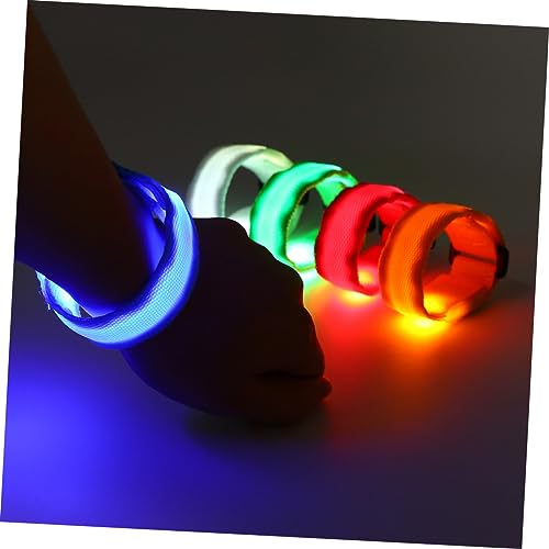 Brazaletes Led Intermitentes con alta visibilidad nocturna y modos de luz ajustables 5