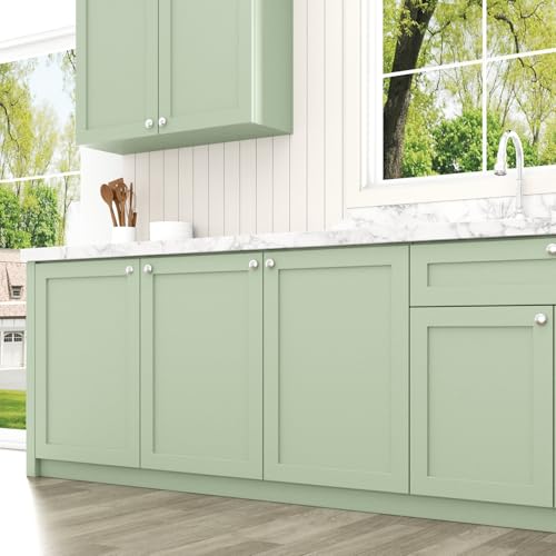 Light Green Wallpaper Peel and Stick Countertops Green Contact Paper