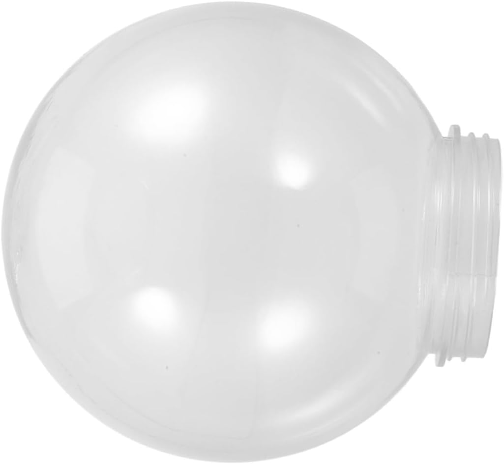 MAGICLULU Frosted Lampshade Alternative Acrylic Globe Light Cover for Outdoor Lighting Easy Mounting
