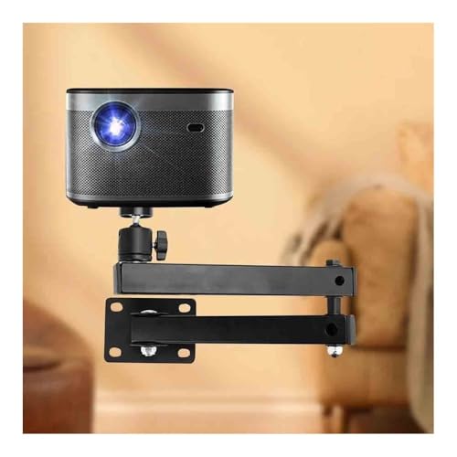 Support de projecteur mural rétractable et pliable pour maison et bureau