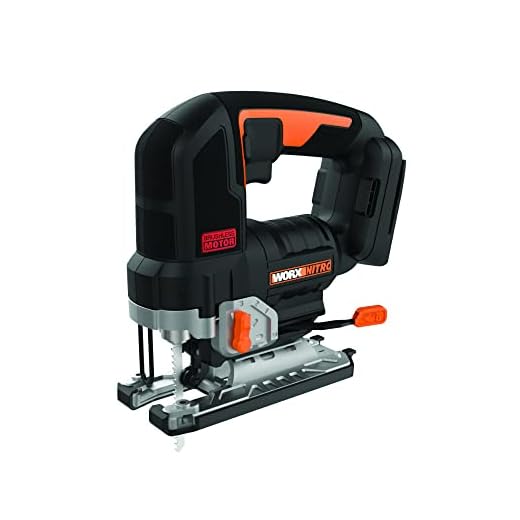 Worx NITRO 20V Power Share Cordless Jigsaw with Brushless Motor - WX542L.9 (Tool Only)