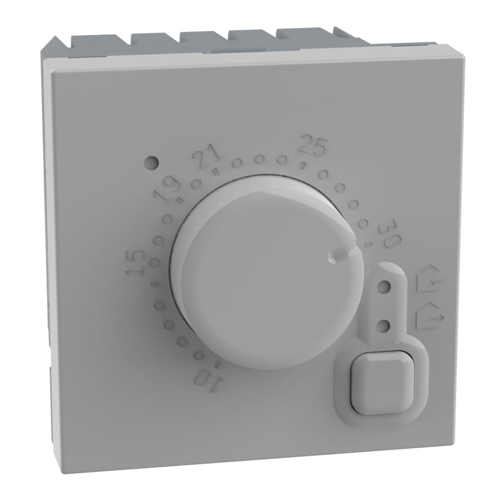 BTICINO MatixGO Termostato 2 moduli grigio JG4441 Termostato ambiente elettronico