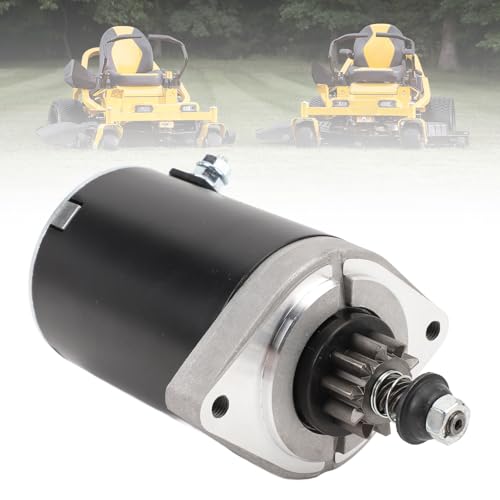 Démarreur de tondeuse autoportée avec roulements scellés étanches 12V - 4