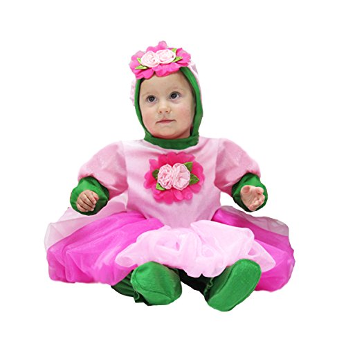 Pegasus VESTITO COSTUME Maschera di CARNEVALE NEONATA - La ROSA - Taglia 3/6 mesi - 48 cm