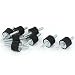 Uxcell a16032800ux0992 M6 Thread 20x15mm Rubber Shock Absorber Vibration Isolator Mounts (Pack of 8)