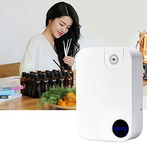 Difusor aromático eléctrico 12W con pantalla LED y montaje miniatura 4