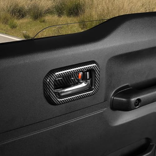 FDAIUN �ԃh�A�����v���n���h�� �p�l�� �ی�t���[�� �X�Y�L �W���j�[ JB64�^ 2�h�A 2018-2025�N�ɓK�� �J�[�{���� �f�U�C�� ABS�� �X�^�C���b�V�� Suzuki Jimny �A�N�Z�T���[ ������� �����p�[�c ���ʃe�[�v�t�� �C��