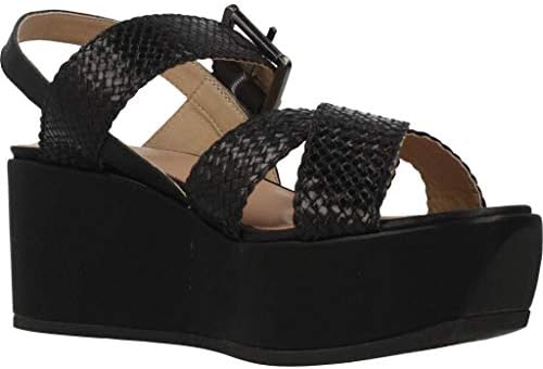 Geox Women's Platform Flatform Sandals, Black Black C9999, 7 | Image 4