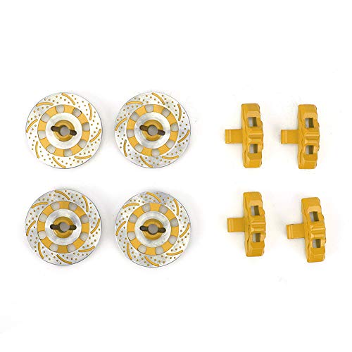 Disque de frein UDR 1/7 RC jaune pour remplacer le plastique d'origine