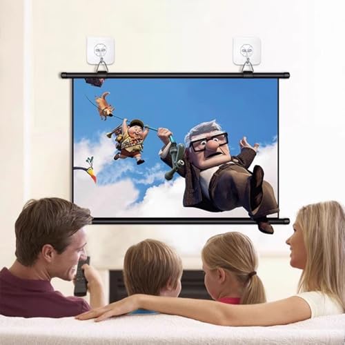 Pantalla de proyector 72" 16:9 para cine en casa