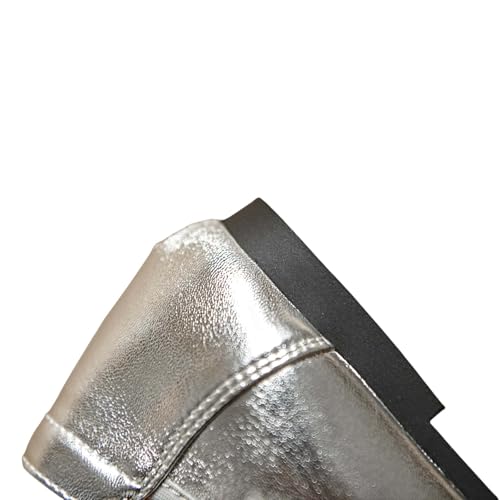 TinaCus Handmade Women's Genuine Leather Soft Slip on Square Toe Ballet Flats Shoes with Bow3