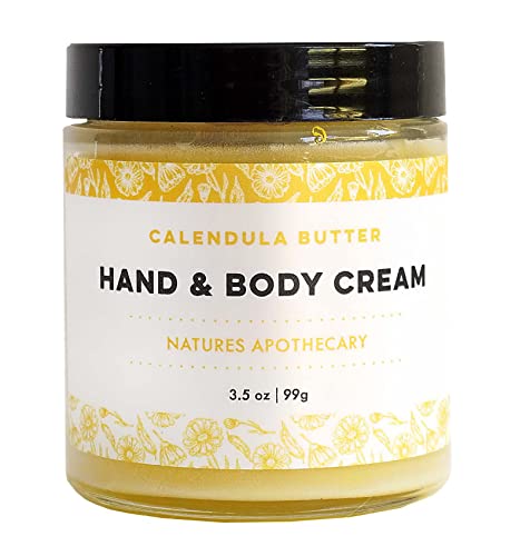 Dayspa Body Basics Calming Calendula Butter: Repair Dry, Cracked Skin with All-Natural Hand Balm. Hypoallergenic, Pure Beeswax, USA Made.