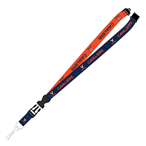 Pro Specialties Group Virginia Cavaliers Lanyard Two Tone Navy/Orang