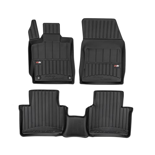 FROGUM ProLine 3D Tapis de Sol Voiture exclusifs en Caoutchouc pour Peugeot 408 Depuis 2022 | Les Bords Les Plus Hauts