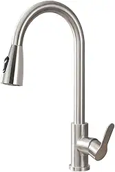 Torneira Gourmet Cozinha Monocomando Pull Down, Torneira de Cozinha Bancada Com Duplo Jato Spray Extensor (Prateado.)