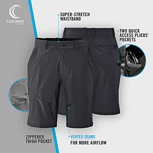 Striker Men's Tournament Rugged Medium Light UPF 50+ Breathable Moisture-Wicking Outdoor Active Casual Fishing Shorts3