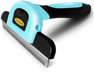 Deshedding Tool & Pet Grooming Brush for Small, Medium & Large Dogs, Cats & Horses, With Short to Long Hair. Dramatically Reduces Shedding In Under 10 Minutes